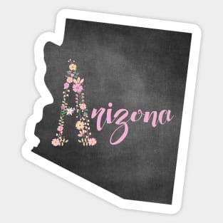 Arizona Flower State Sticker